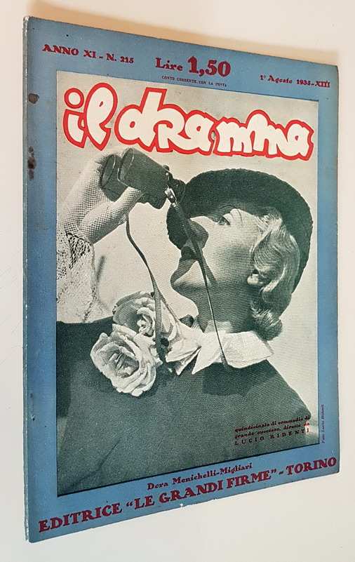 Rivista quindicinale IL DRAMMA (anno XI) - N. 215