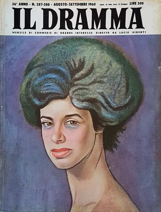 Rivista mensile IL DRAMMA (anno 36) - N. 287-288 (numero doppio)