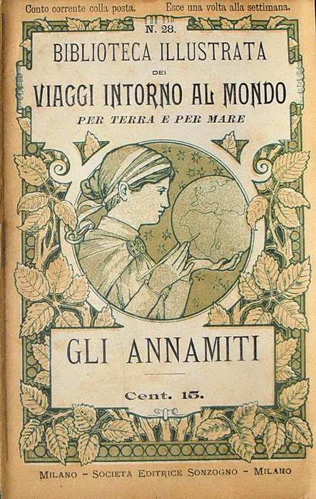 Biblioteca illustrata dei VIAGGI INTORNO AL MONDO per terra e per mare (N. 28) - GLI ANNAMITI